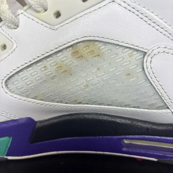 2013 Nike Air Jordan 5 Retro Grape 138027-108 Men's Size 12